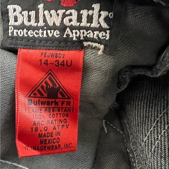 Women’s Bulwark FR Work Pants Size 14 - Picture 5 of 5